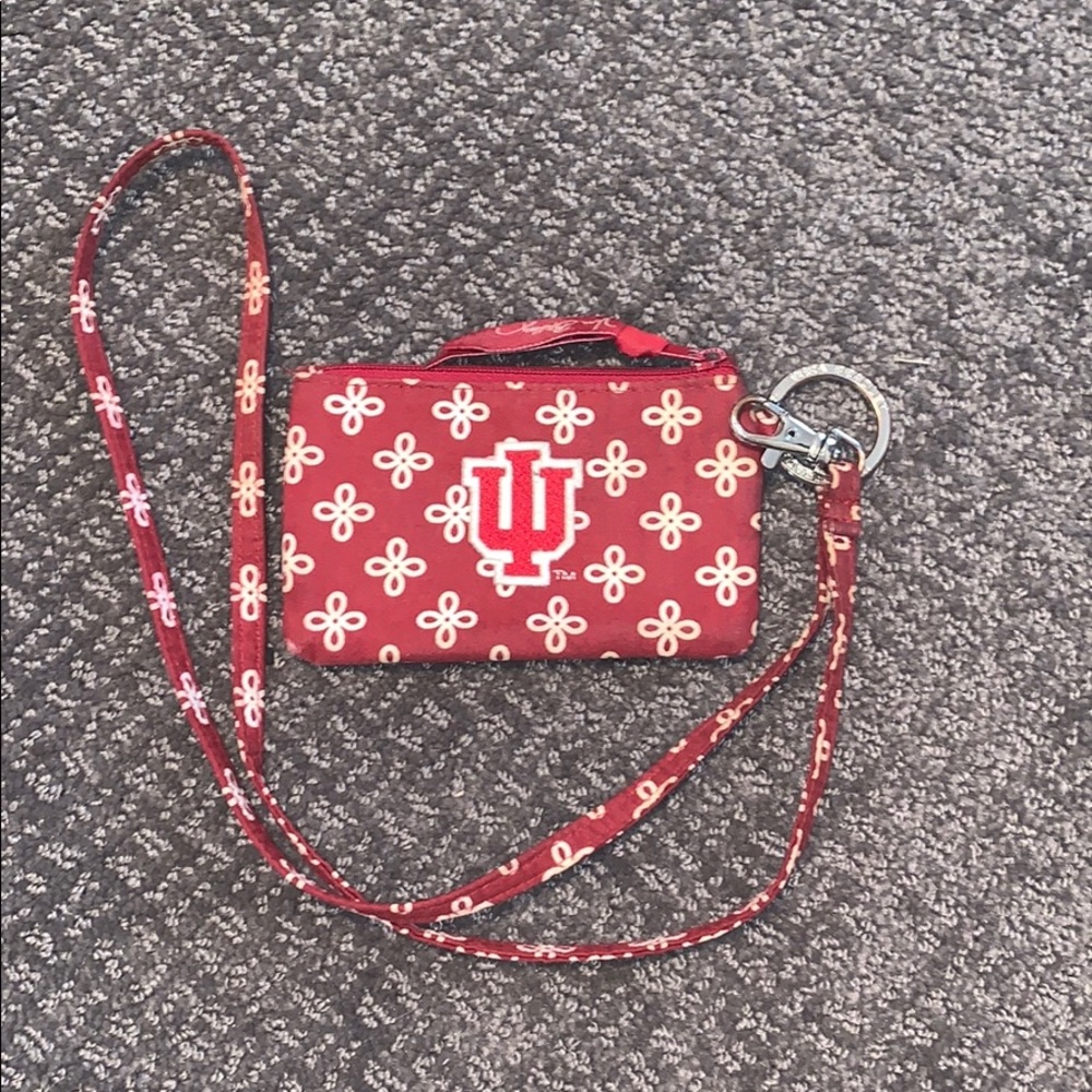Indiana University (IU) Lanyard Wallet